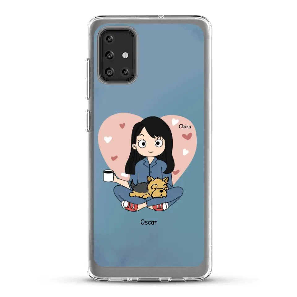 Maman chien BD - Coque de téléphone personnalisé