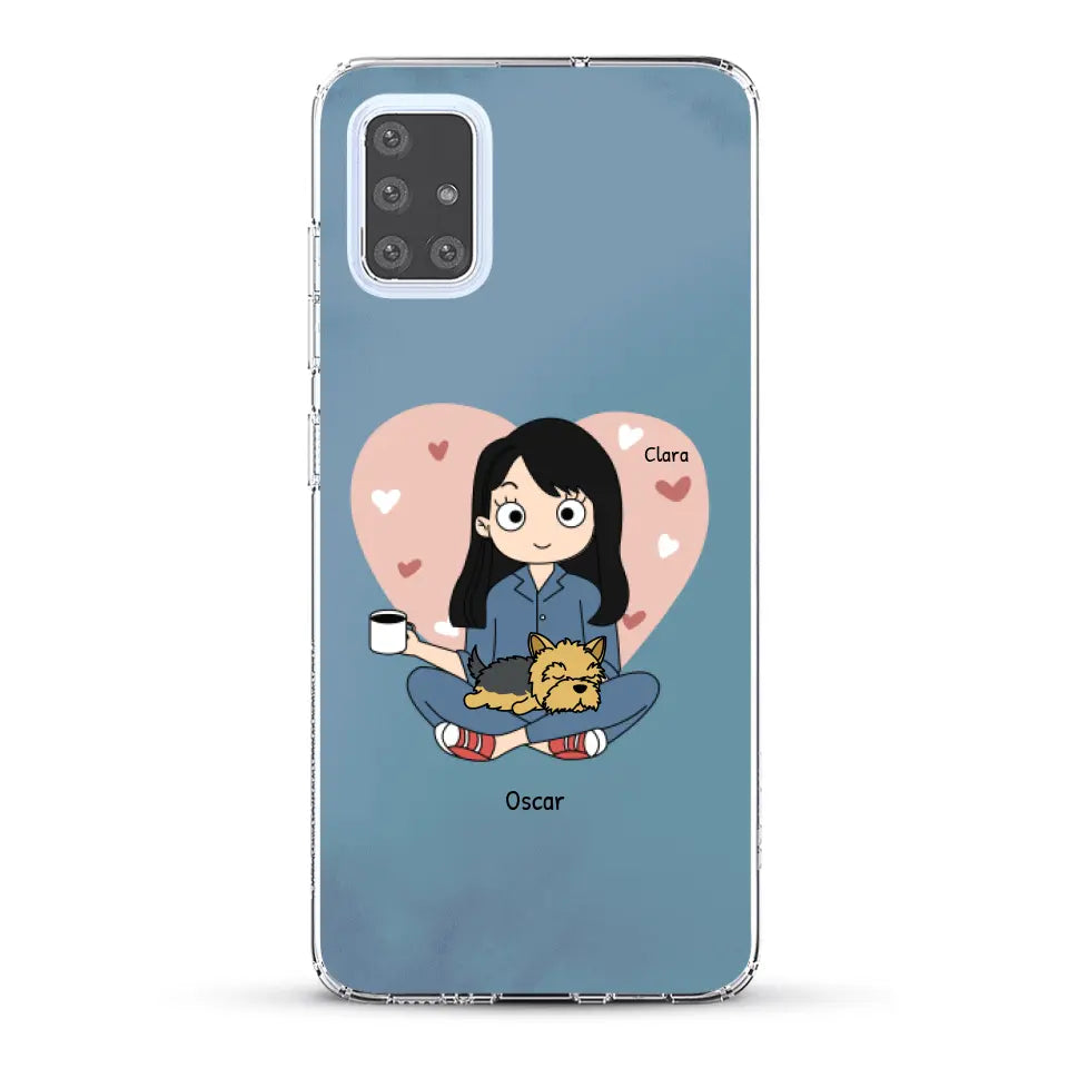 Maman chien BD - Coque de téléphone personnalisé