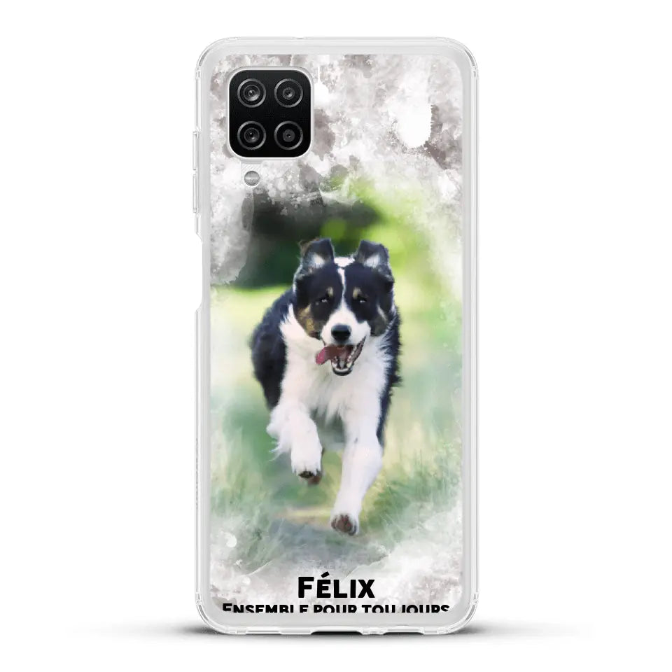 Cadre aquarelle - Coque de téléphone personnalisée