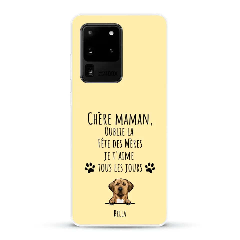 Oublie la Fête des Mères - Coque de téléphone personnalisée
