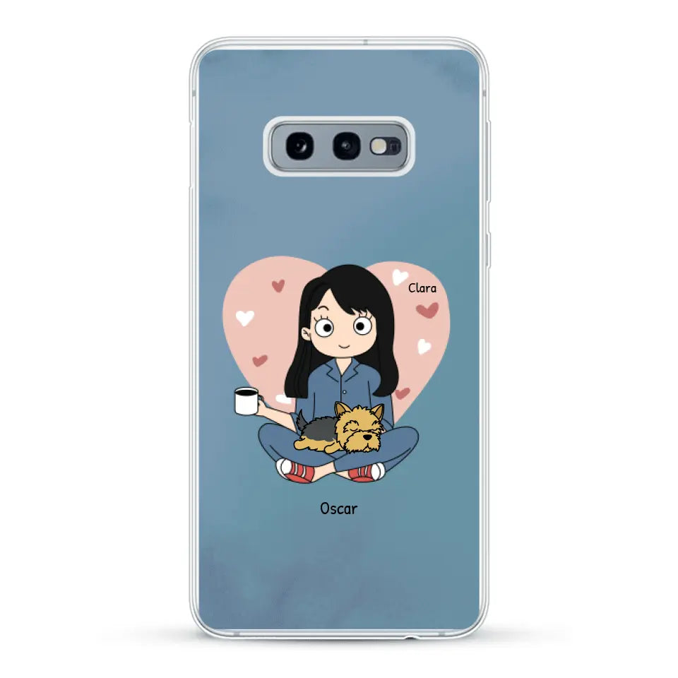 Maman chien BD - Coque de téléphone personnalisé