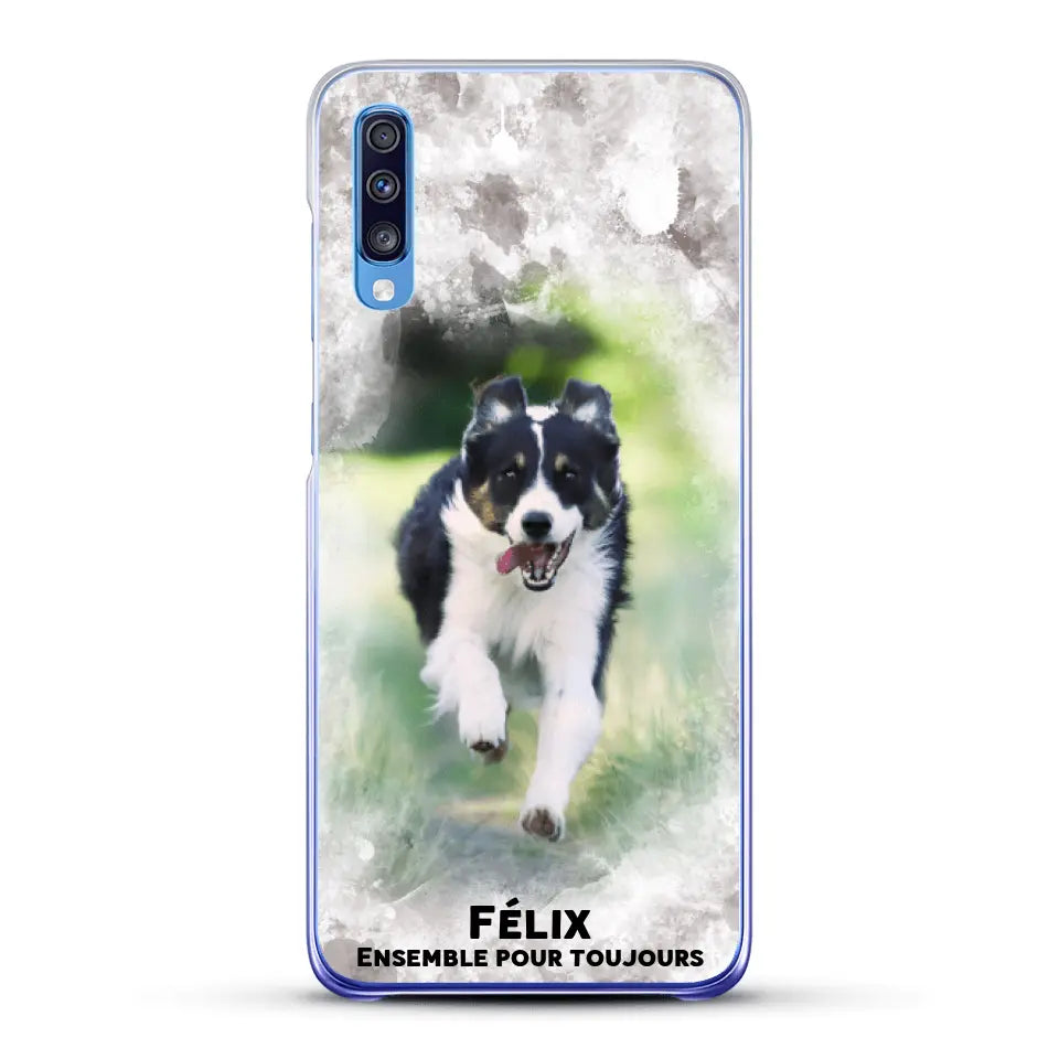 Cadre aquarelle - Coque de téléphone personnalisée