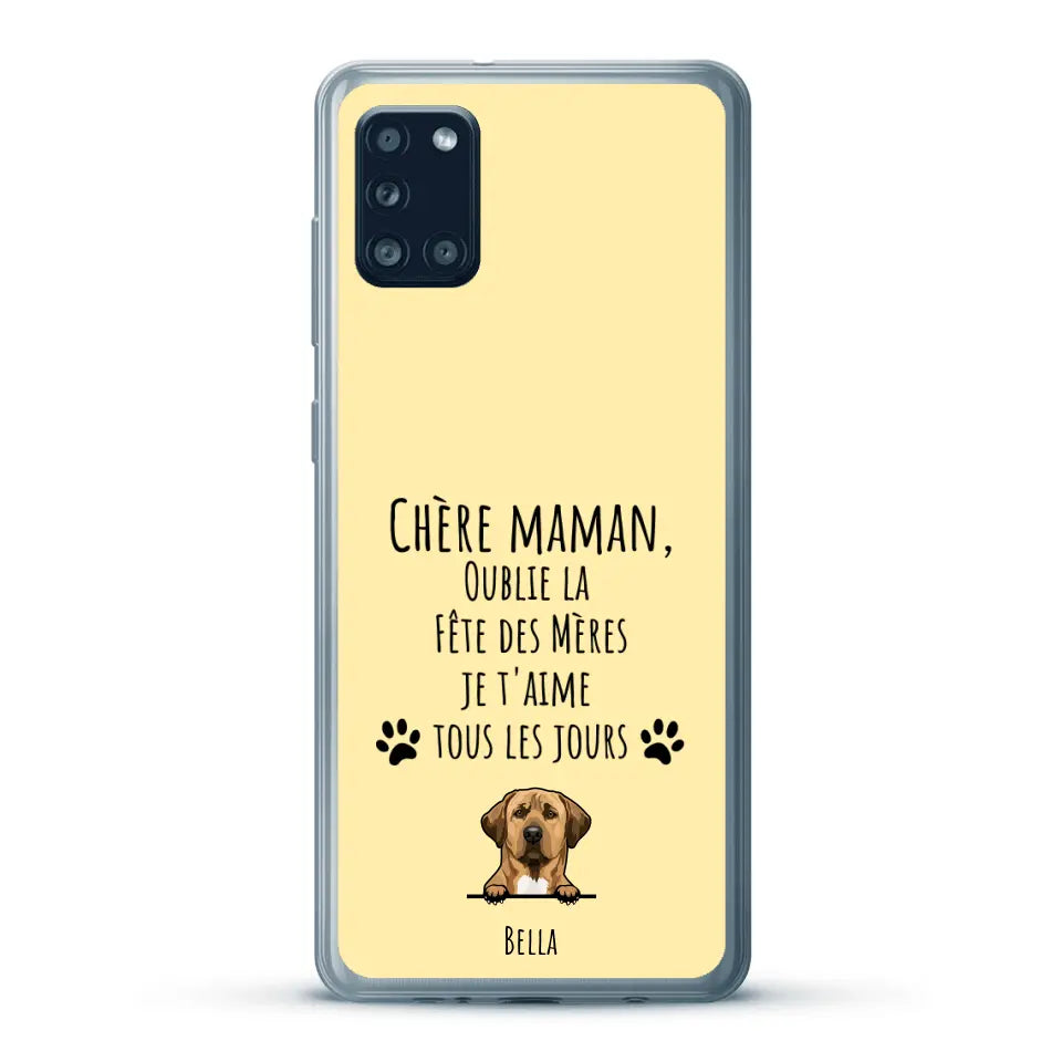 Oublie la Fête des Mères - Coque de téléphone personnalisée