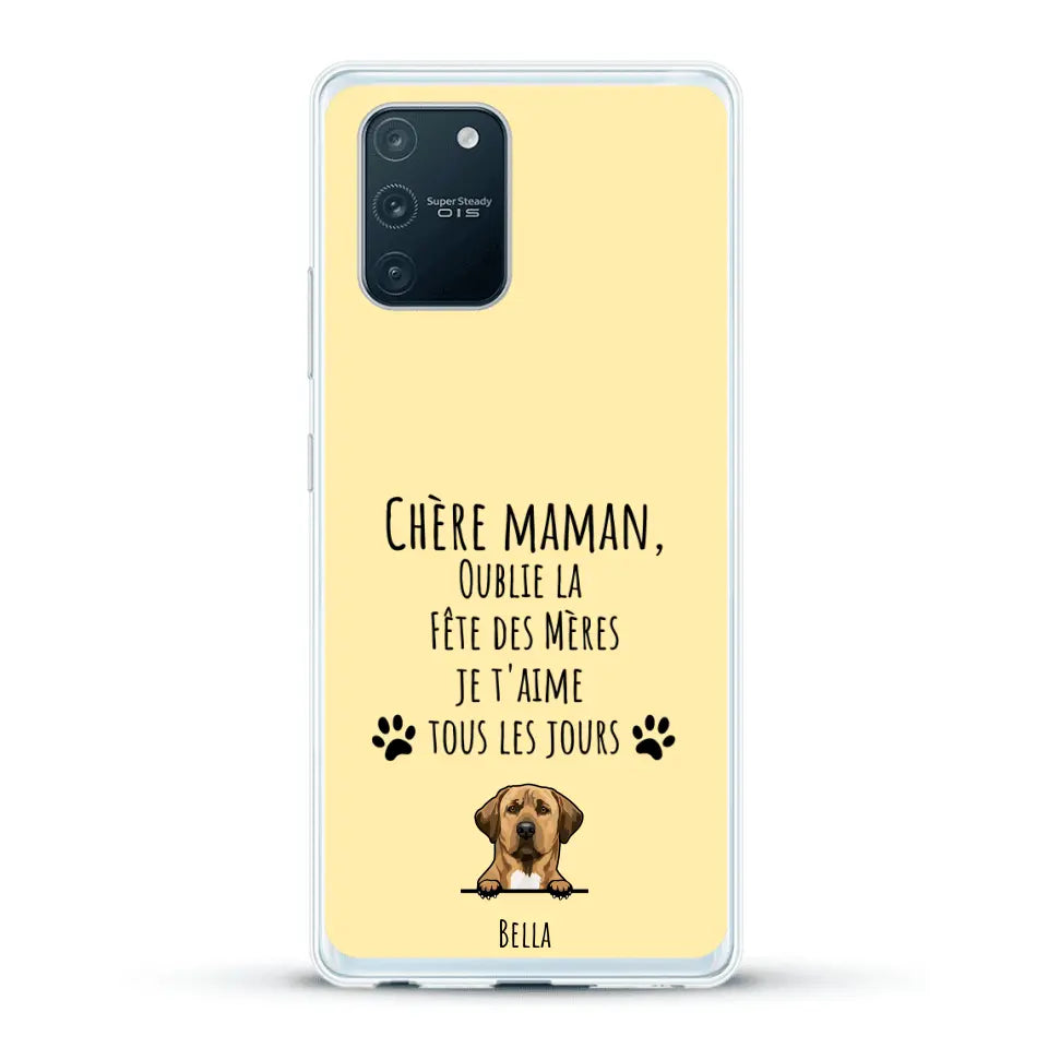 Oublie la Fête des Mères - Coque de téléphone personnalisée