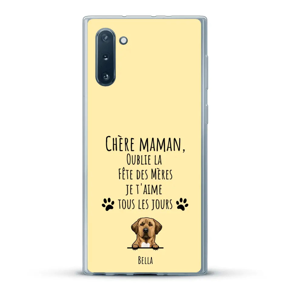 Oublie la Fête des Mères - Coque de téléphone personnalisée