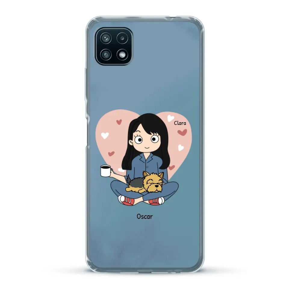 Maman chien BD - Coque de téléphone personnalisé