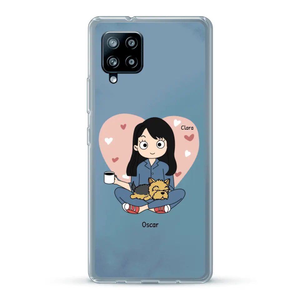 Maman chien BD - Coque de téléphone personnalisé