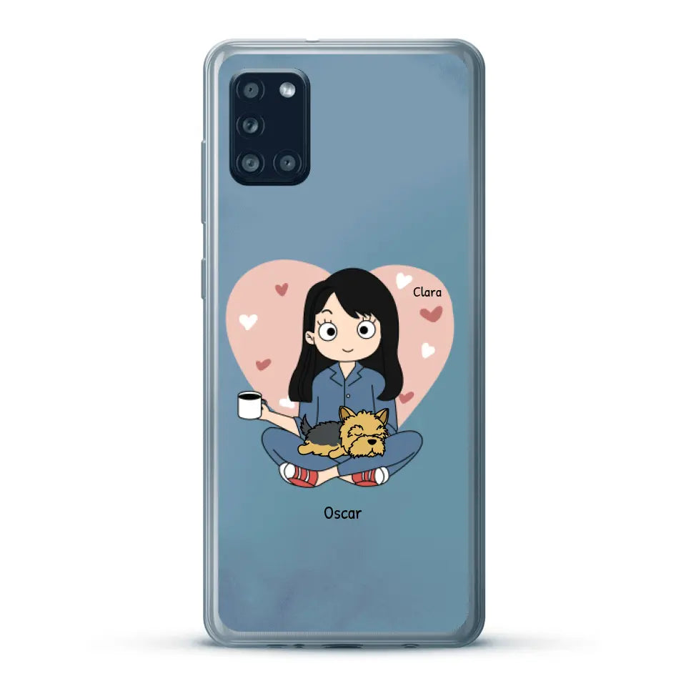 Maman chien BD - Coque de téléphone personnalisé