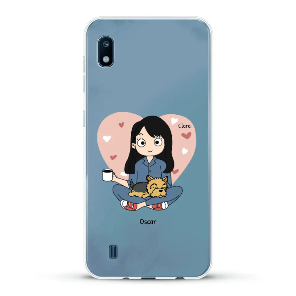 Maman chien BD - Coque de téléphone personnalisé