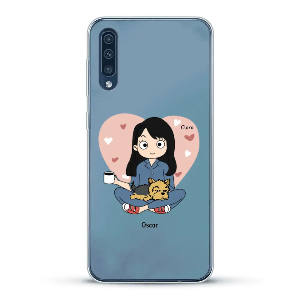 Maman chien BD - Coque de téléphone personnalisé