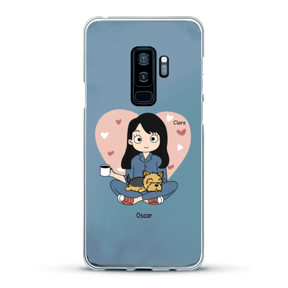 Maman chien BD - Coque de téléphone personnalisé