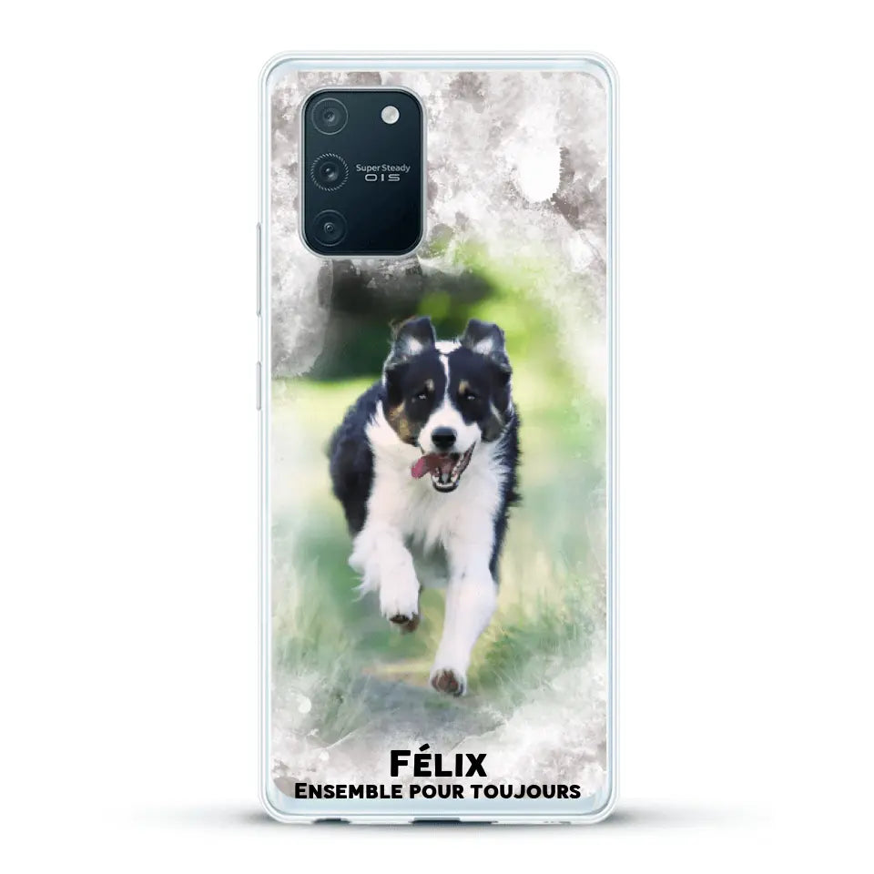 Cadre aquarelle - Coque de téléphone personnalisée