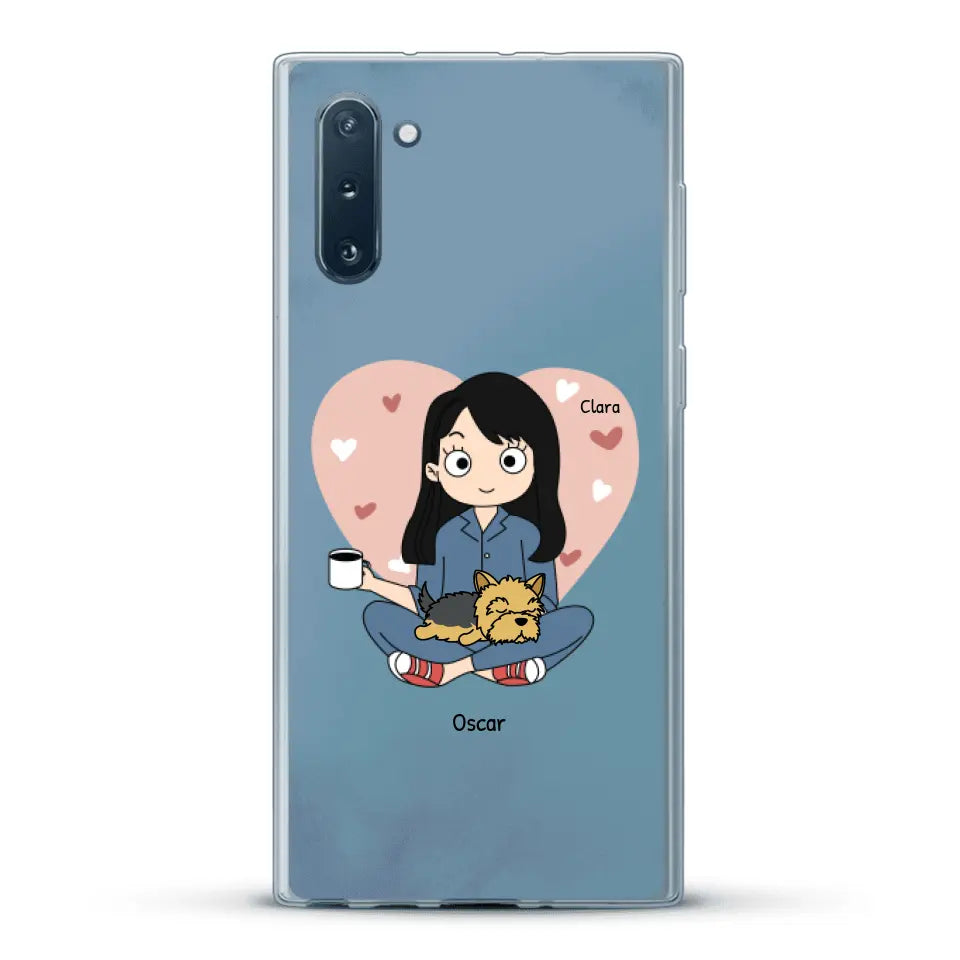 Maman chien BD - Coque de téléphone personnalisé