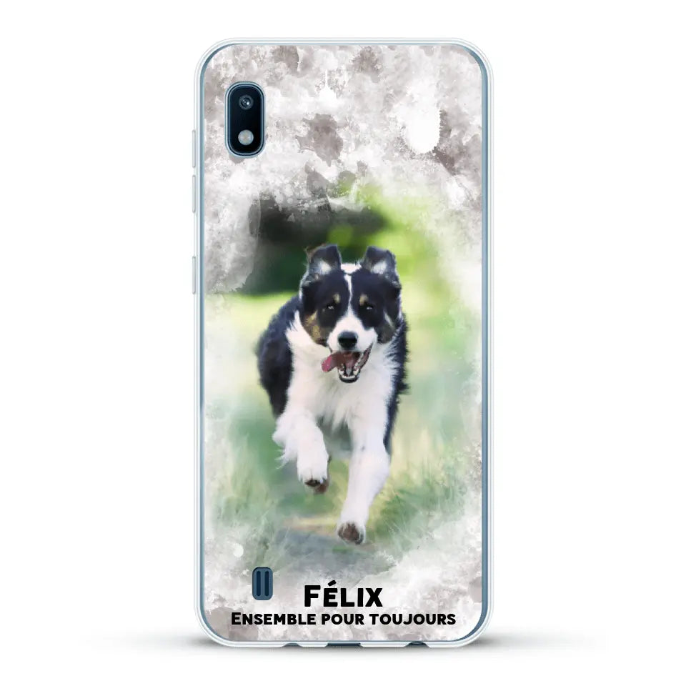 Cadre aquarelle - Coque de téléphone personnalisée