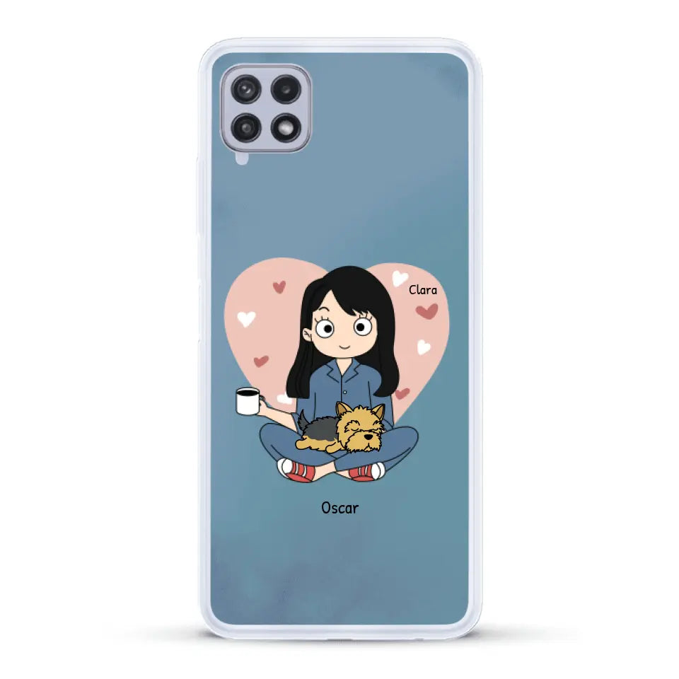 Maman chien BD - Coque de téléphone personnalisé