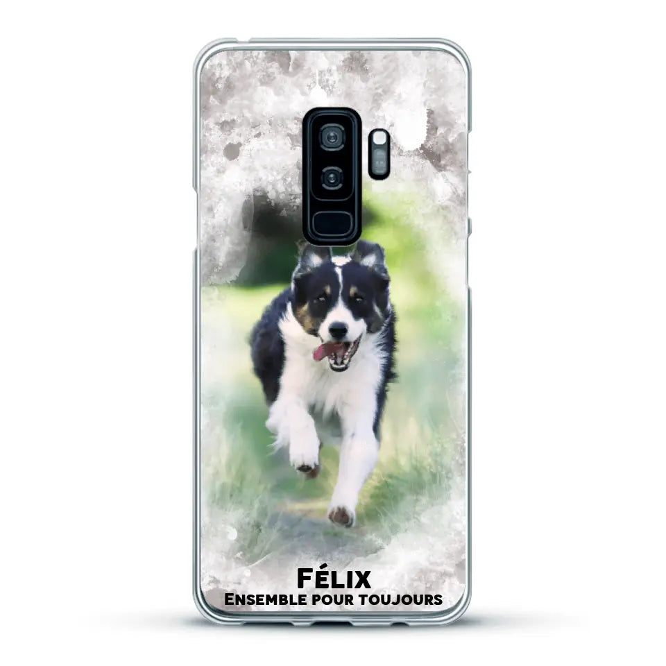 Cadre aquarelle - Coque de téléphone personnalisée