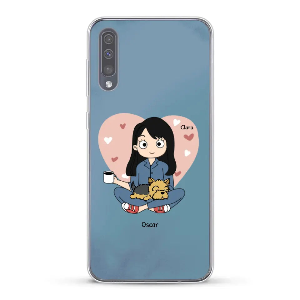 Maman chien BD - Coque de téléphone personnalisé