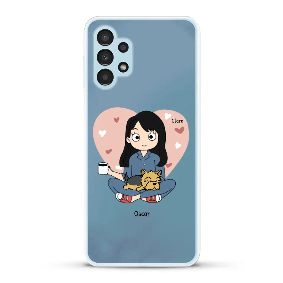 Maman chien BD - Coque de téléphone personnalisé