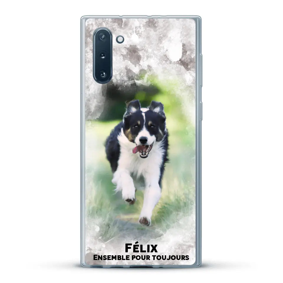 Cadre aquarelle - Coque de téléphone personnalisée