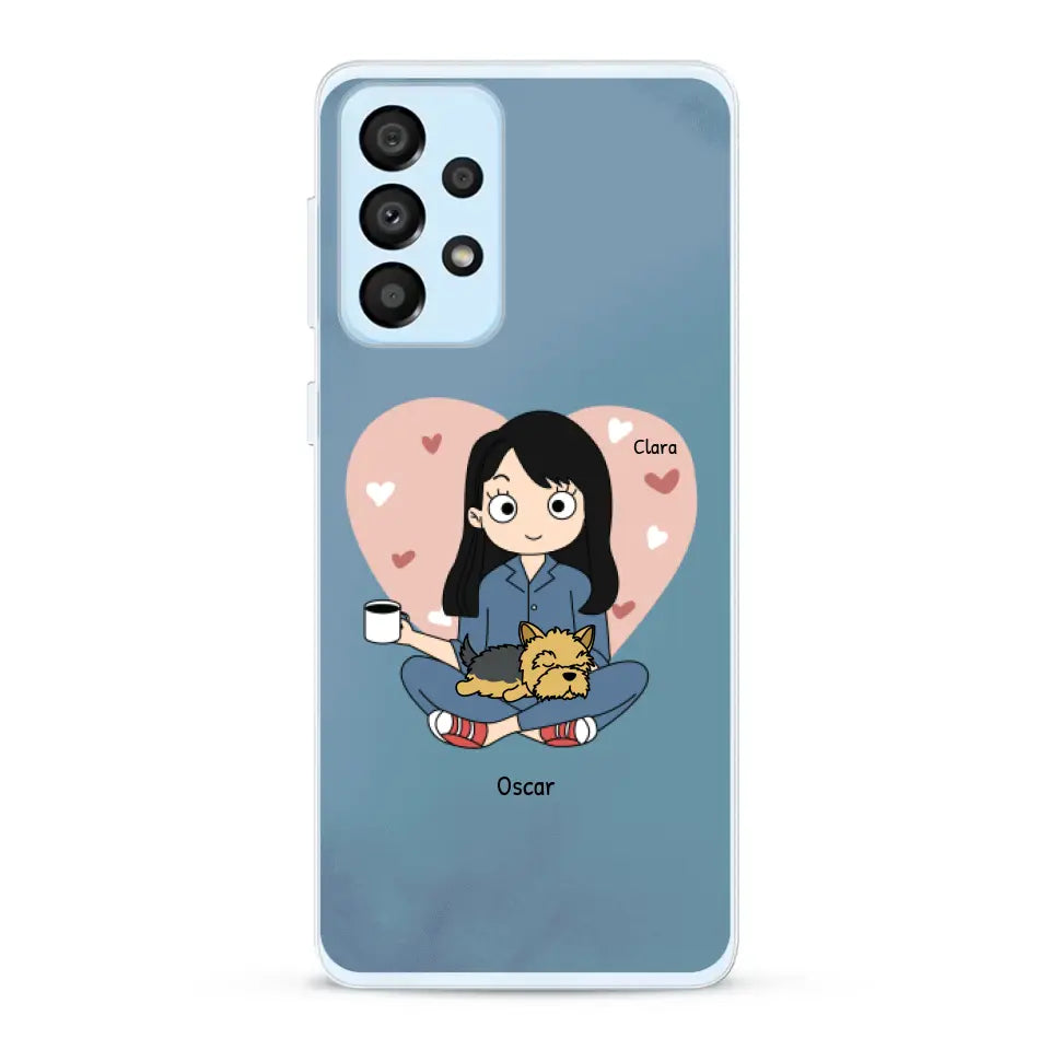 Maman chien BD - Coque de téléphone personnalisé