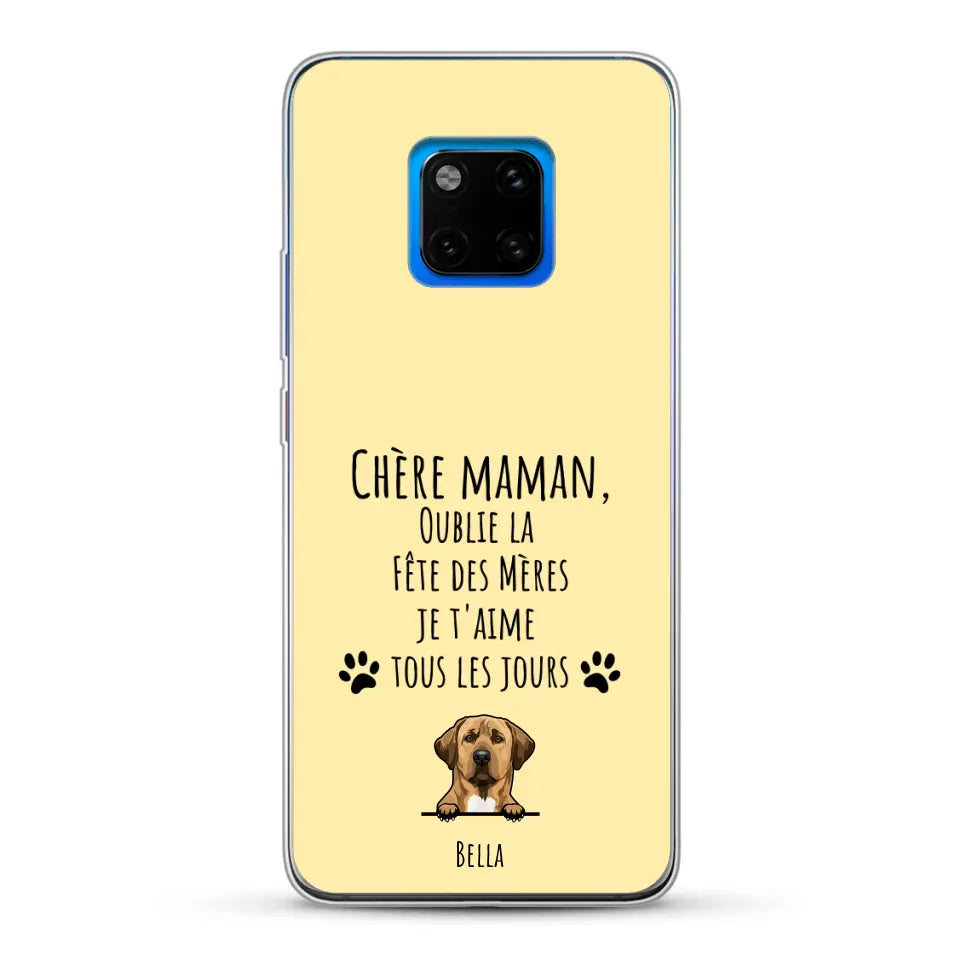 Oublie la Fête des Mères - Coque de téléphone personnalisée