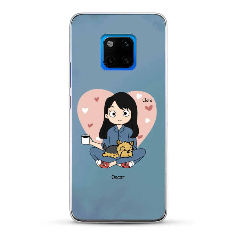 Maman chien BD - Coque de téléphone personnalisé