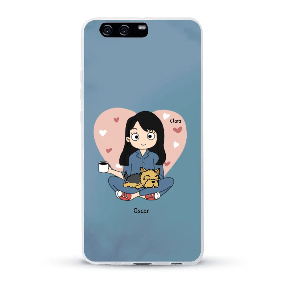 Maman chien BD - Coque de téléphone personnalisé