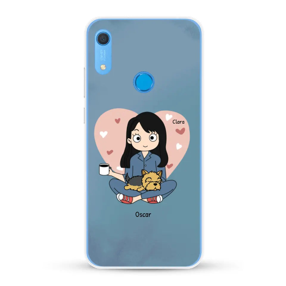 Maman chien BD - Coque de téléphone personnalisé