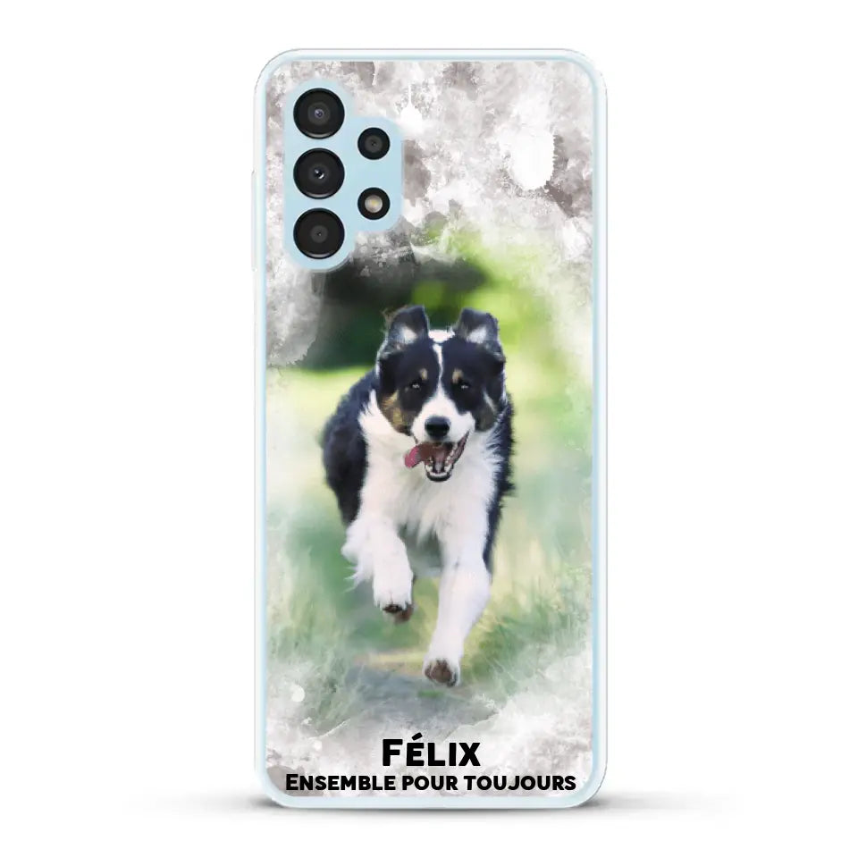 Cadre aquarelle - Coque de téléphone personnalisée