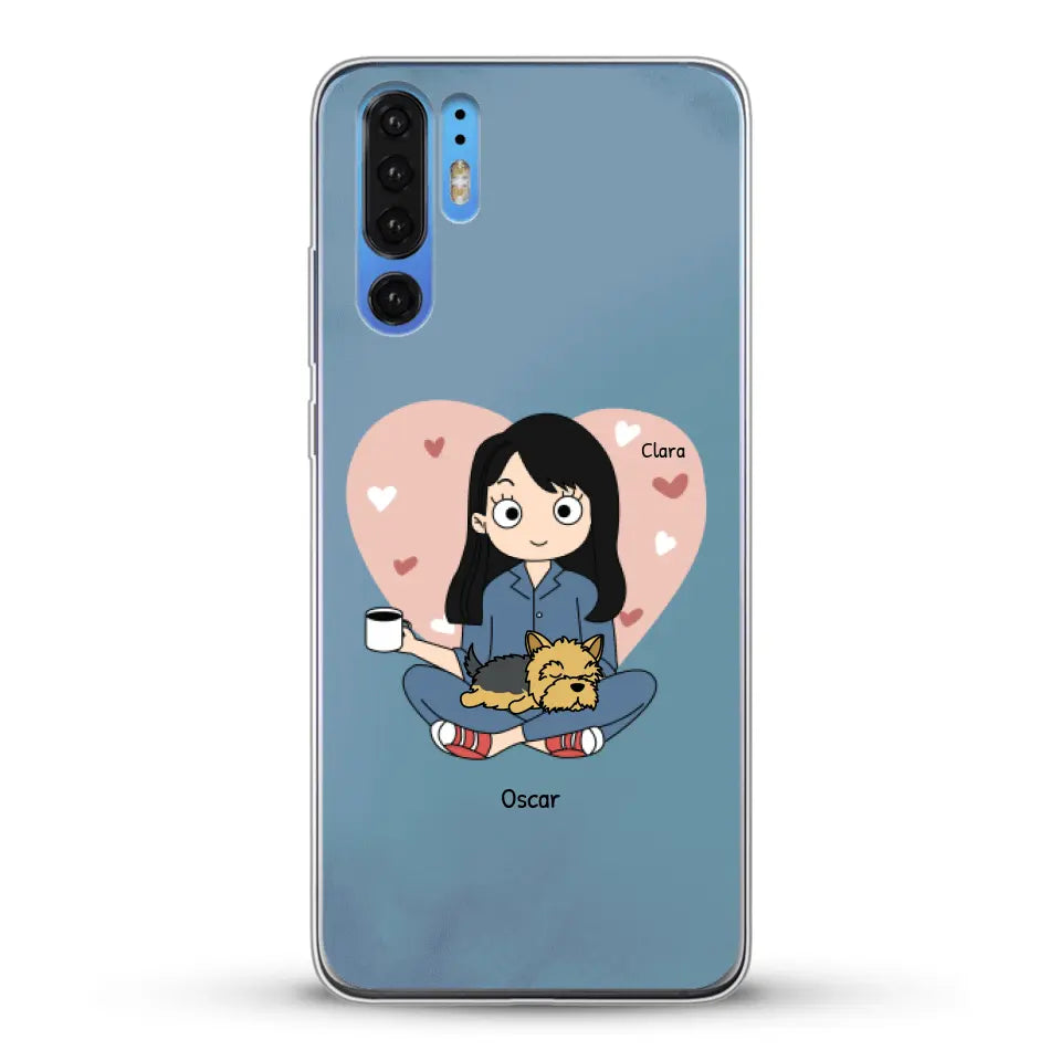 Maman chien BD - Coque de téléphone personnalisé