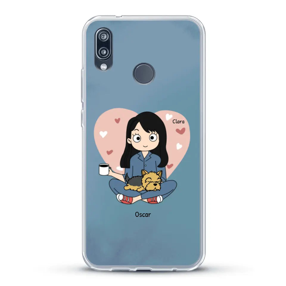 Maman chien BD - Coque de téléphone personnalisé