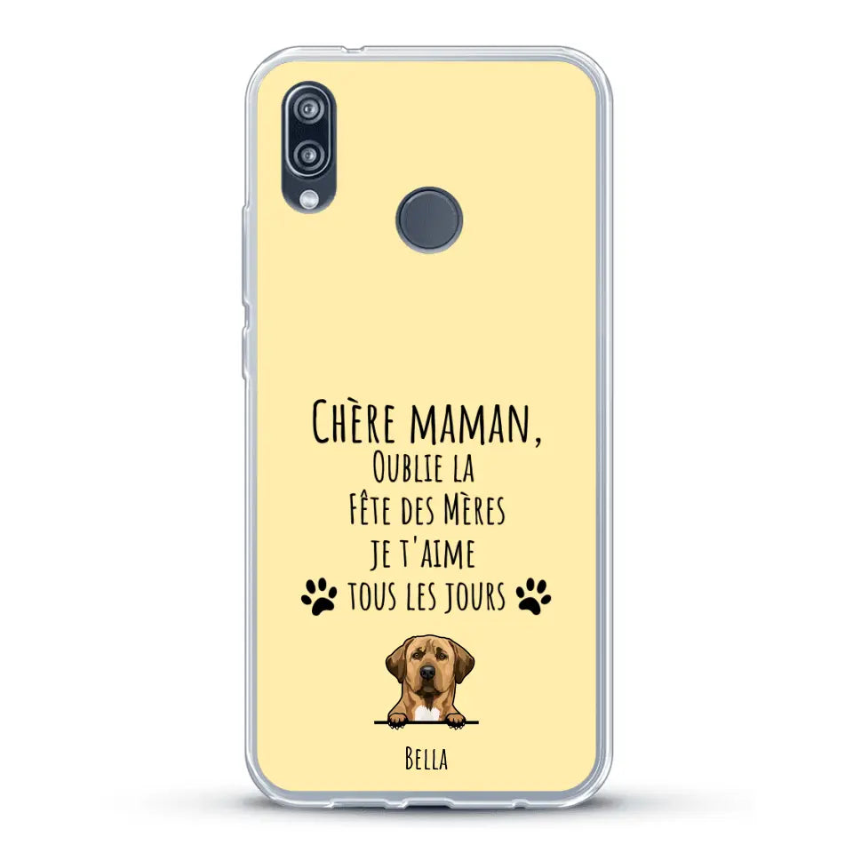 Oublie la Fête des Mères - Coque de téléphone personnalisée