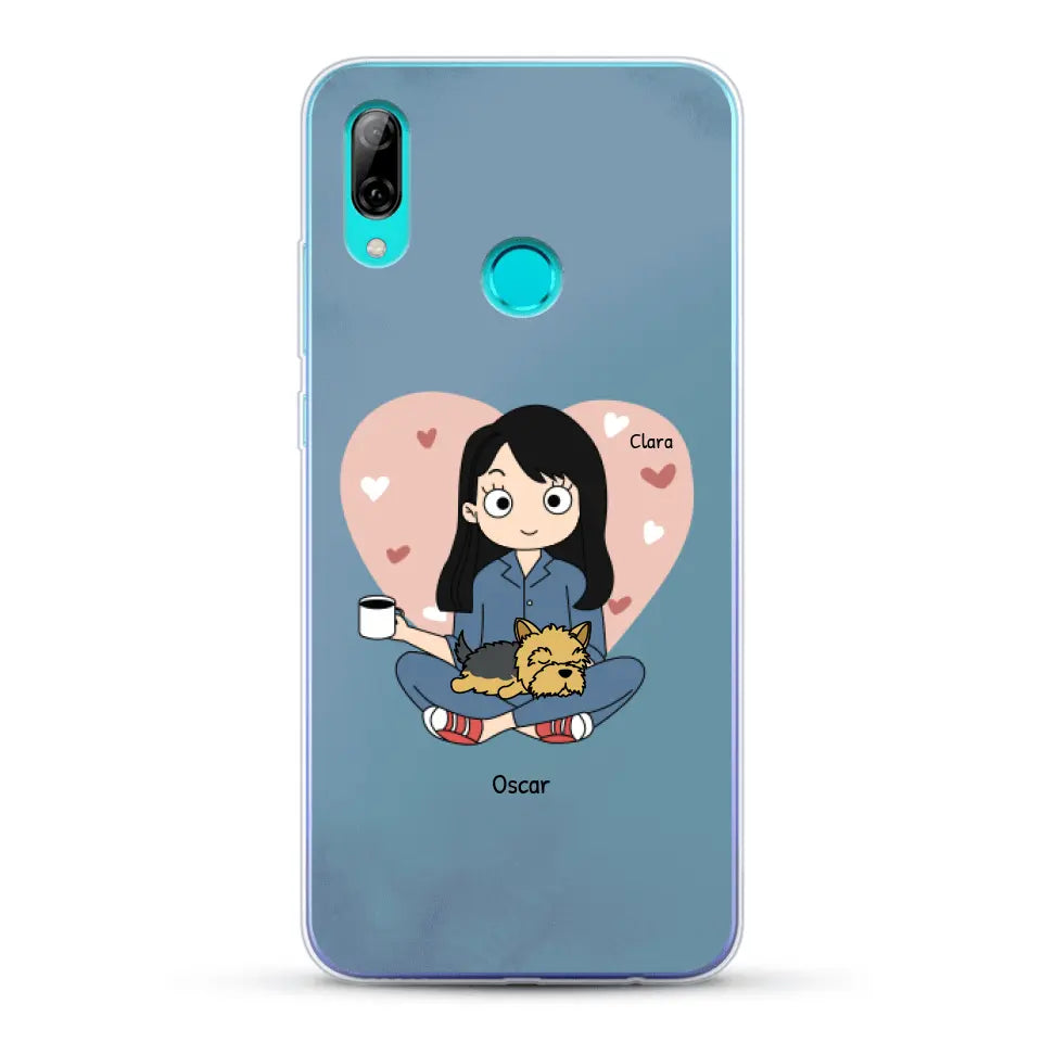 Maman chien BD - Coque de téléphone personnalisé