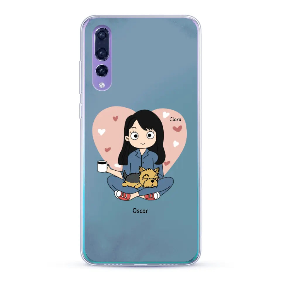 Maman chien BD - Coque de téléphone personnalisé