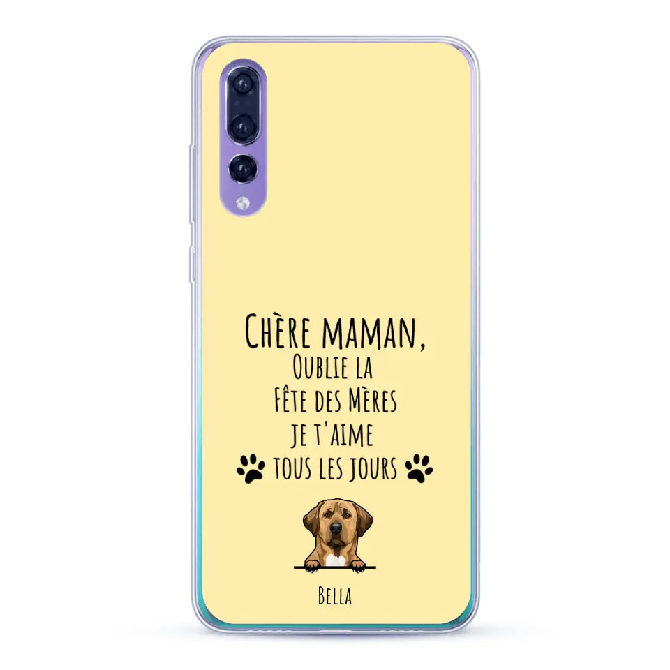 Oublie la Fête des Mères - Coque de téléphone personnalisée