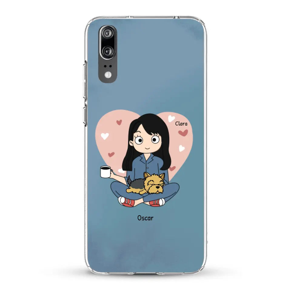 Maman chien BD - Coque de téléphone personnalisé