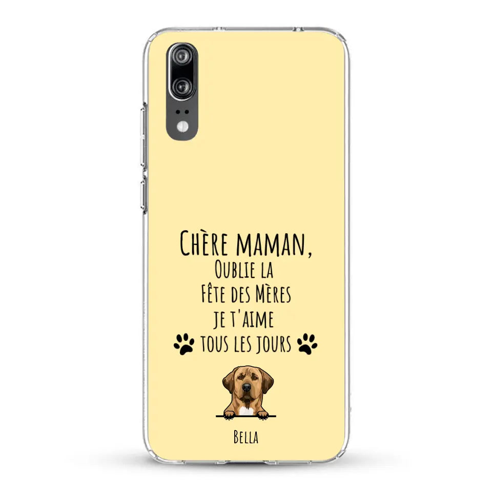 Oublie la Fête des Mères - Coque de téléphone personnalisée
