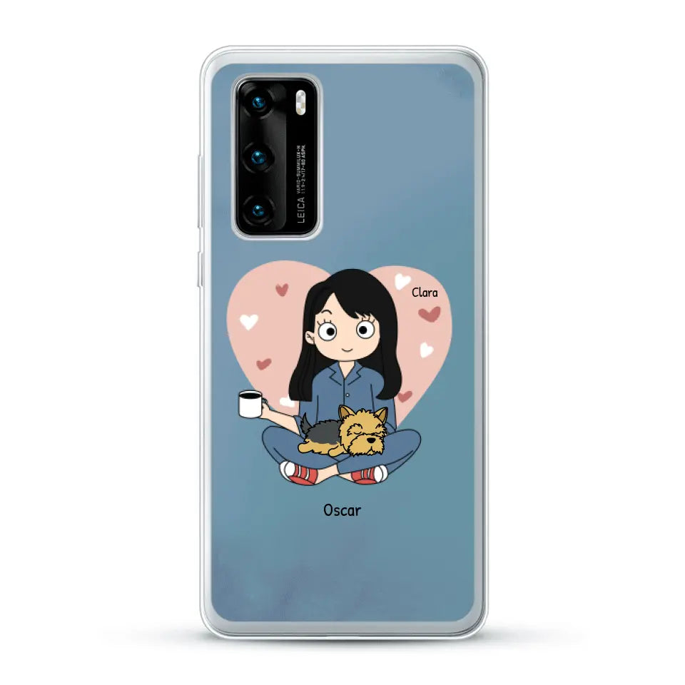 Maman chien BD - Coque de téléphone personnalisé