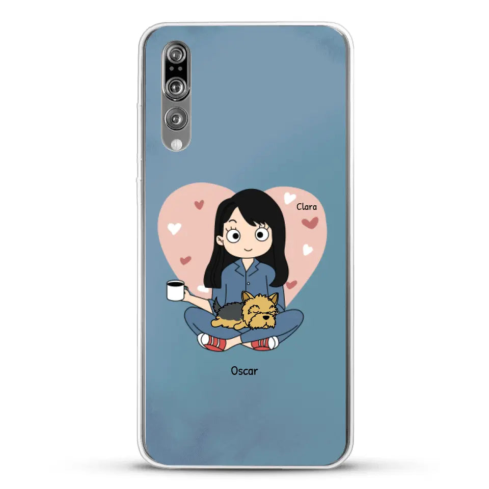 Maman chien BD - Coque de téléphone personnalisé