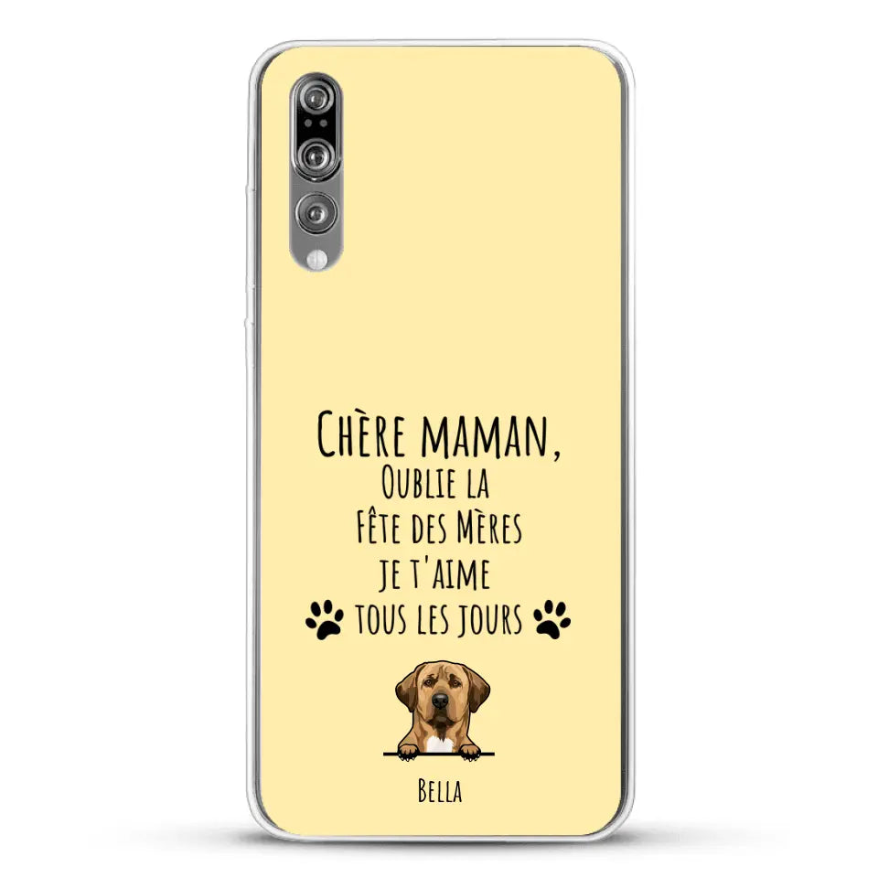 Oublie la Fête des Mères - Coque de téléphone personnalisée