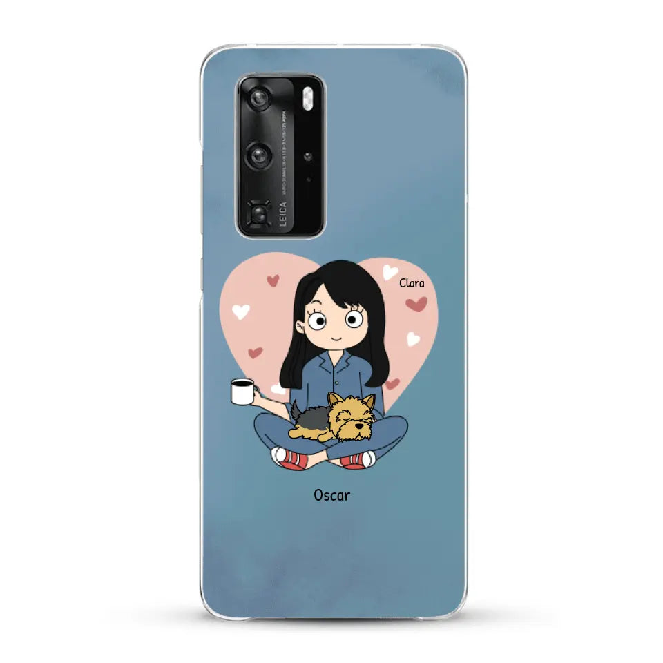 Maman chien BD - Coque de téléphone personnalisé