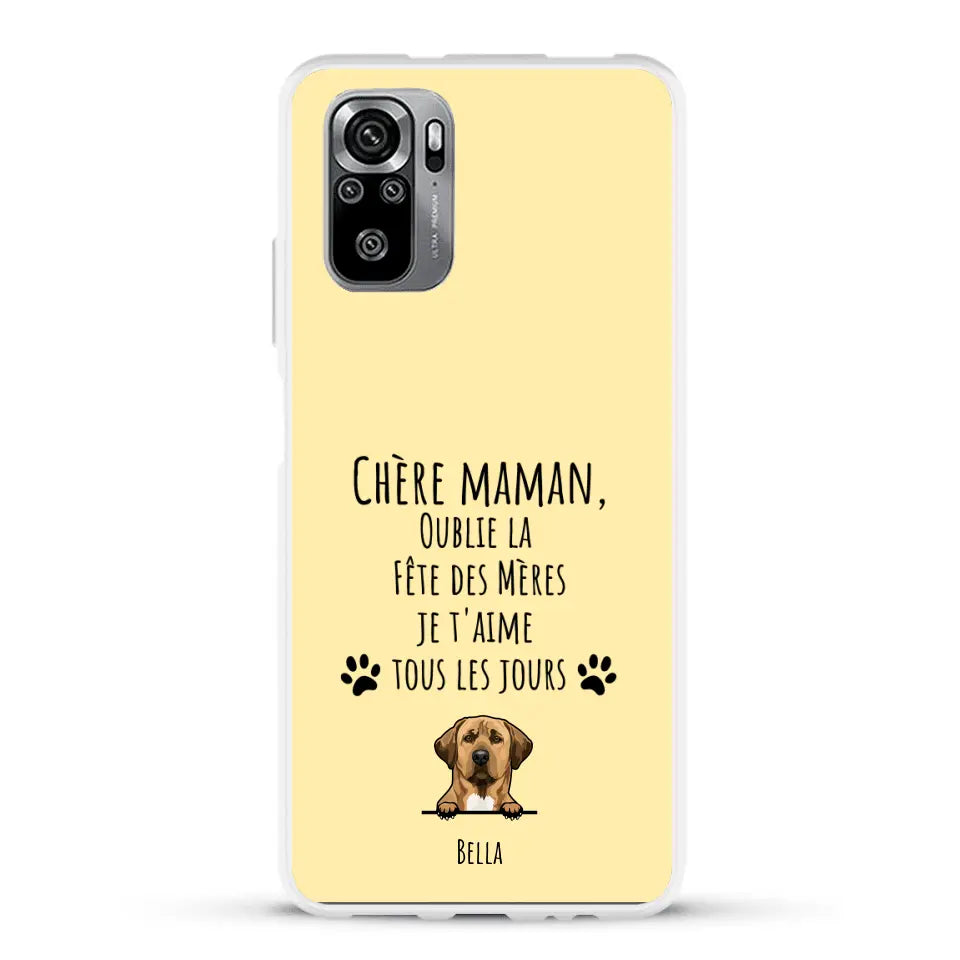 Oublie la Fête des Mères - Coque de téléphone personnalisée