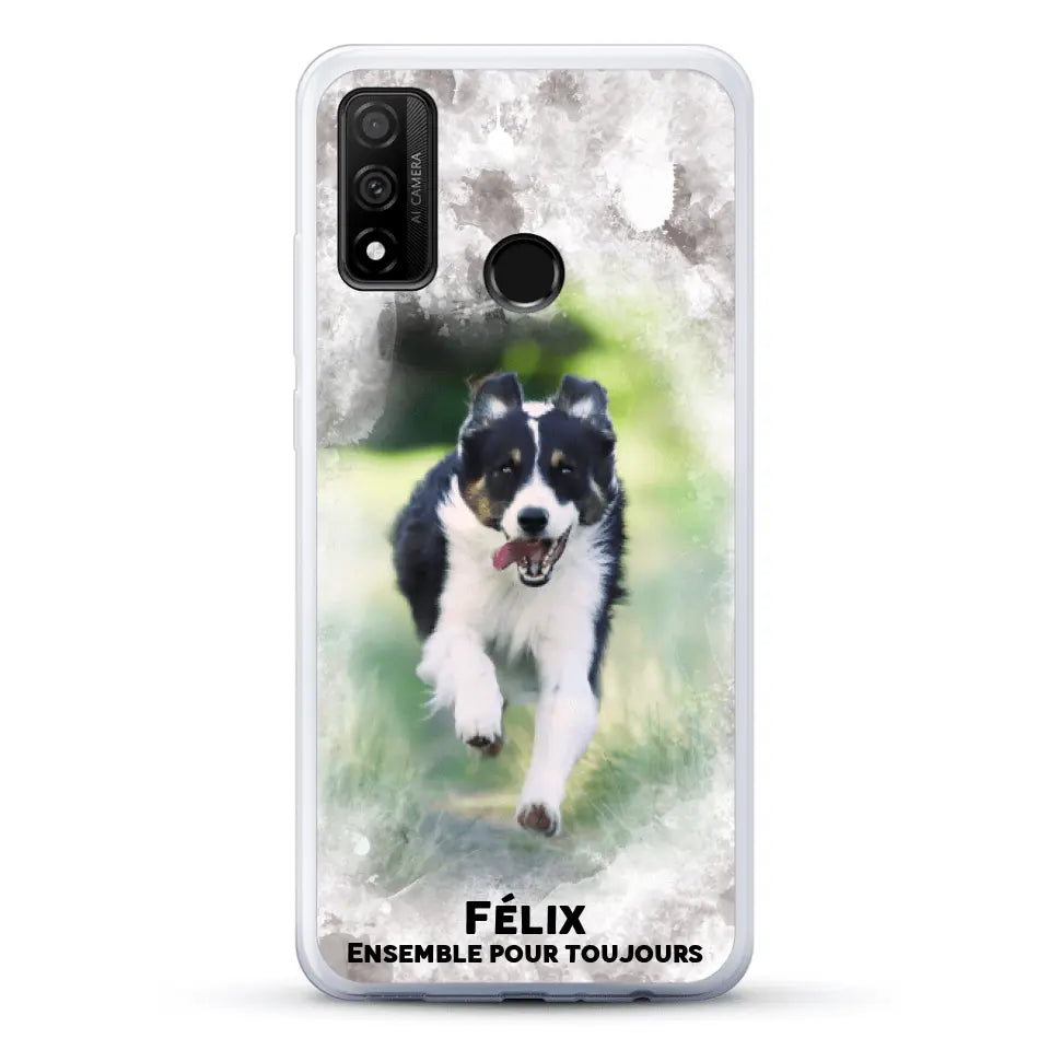 Cadre aquarelle - Coque de téléphone personnalisée