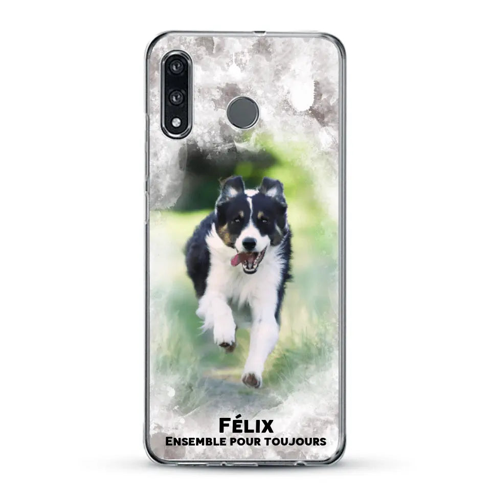 Cadre aquarelle - Coque de téléphone personnalisée