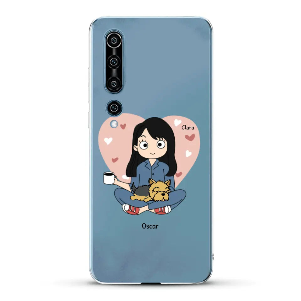 Maman chien BD - Coque de téléphone personnalisé