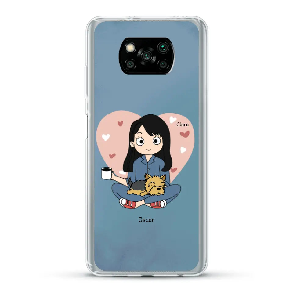 Maman chien BD - Coque de téléphone personnalisé