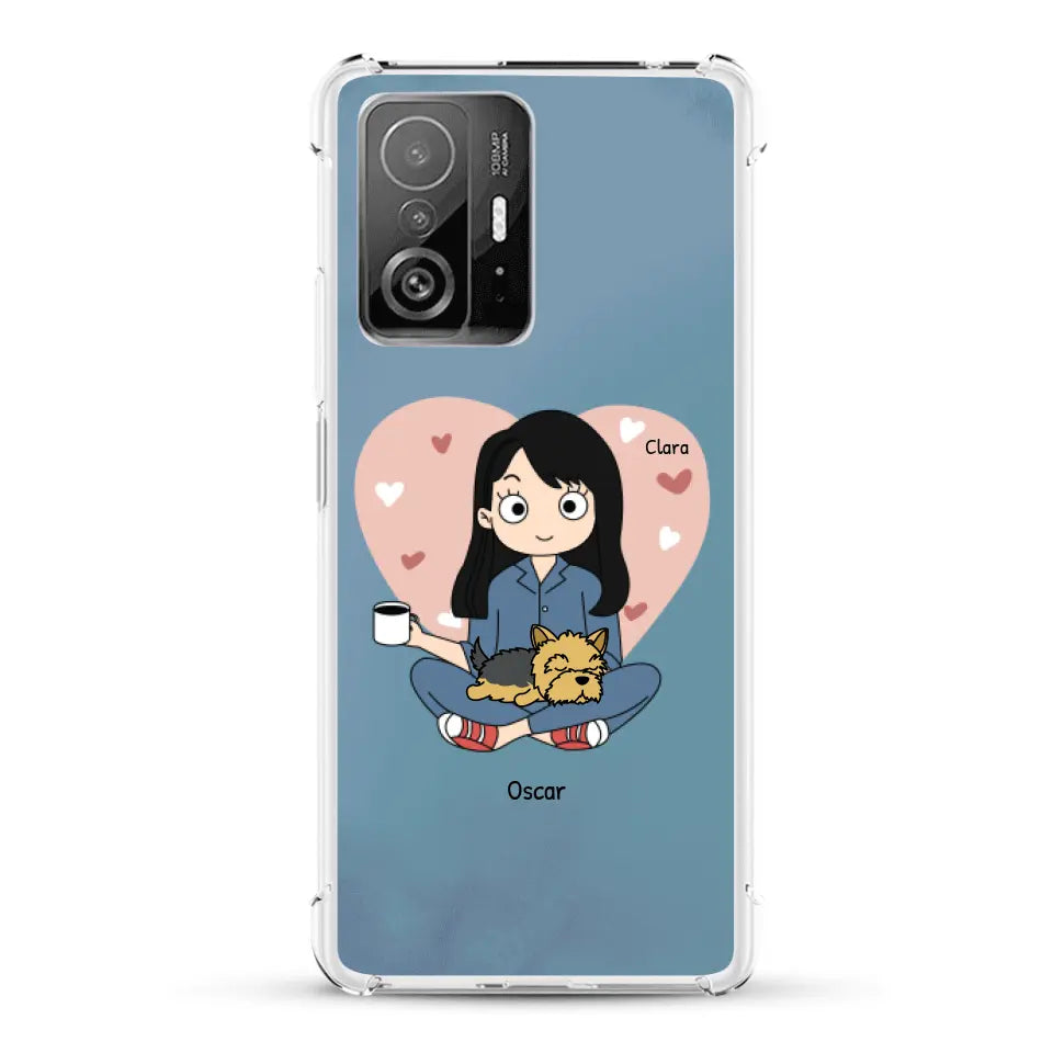 Maman chien BD - Coque de téléphone personnalisé