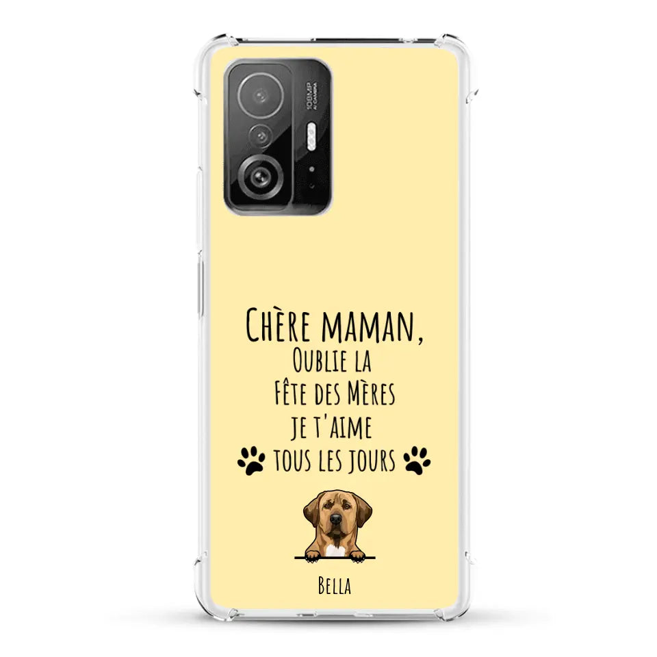 Oublie la Fête des Mères - Coque de téléphone personnalisée