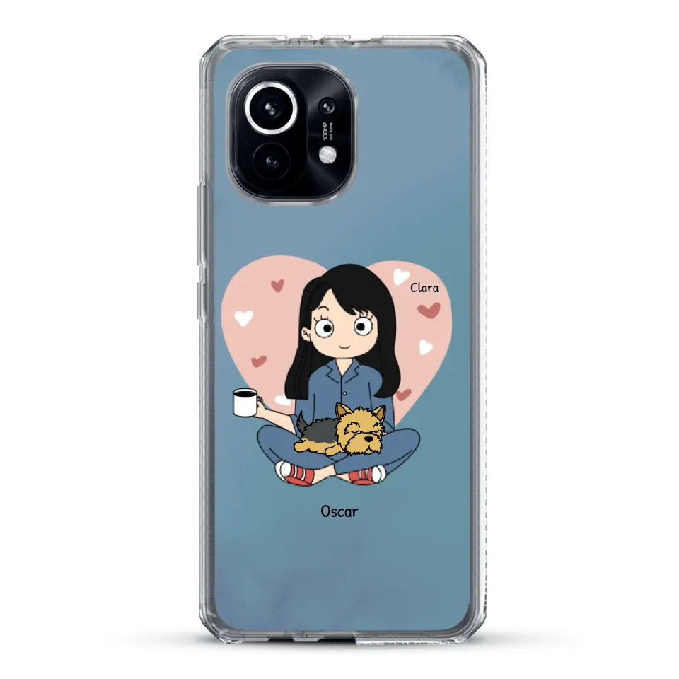 Maman chien BD - Coque de téléphone personnalisé