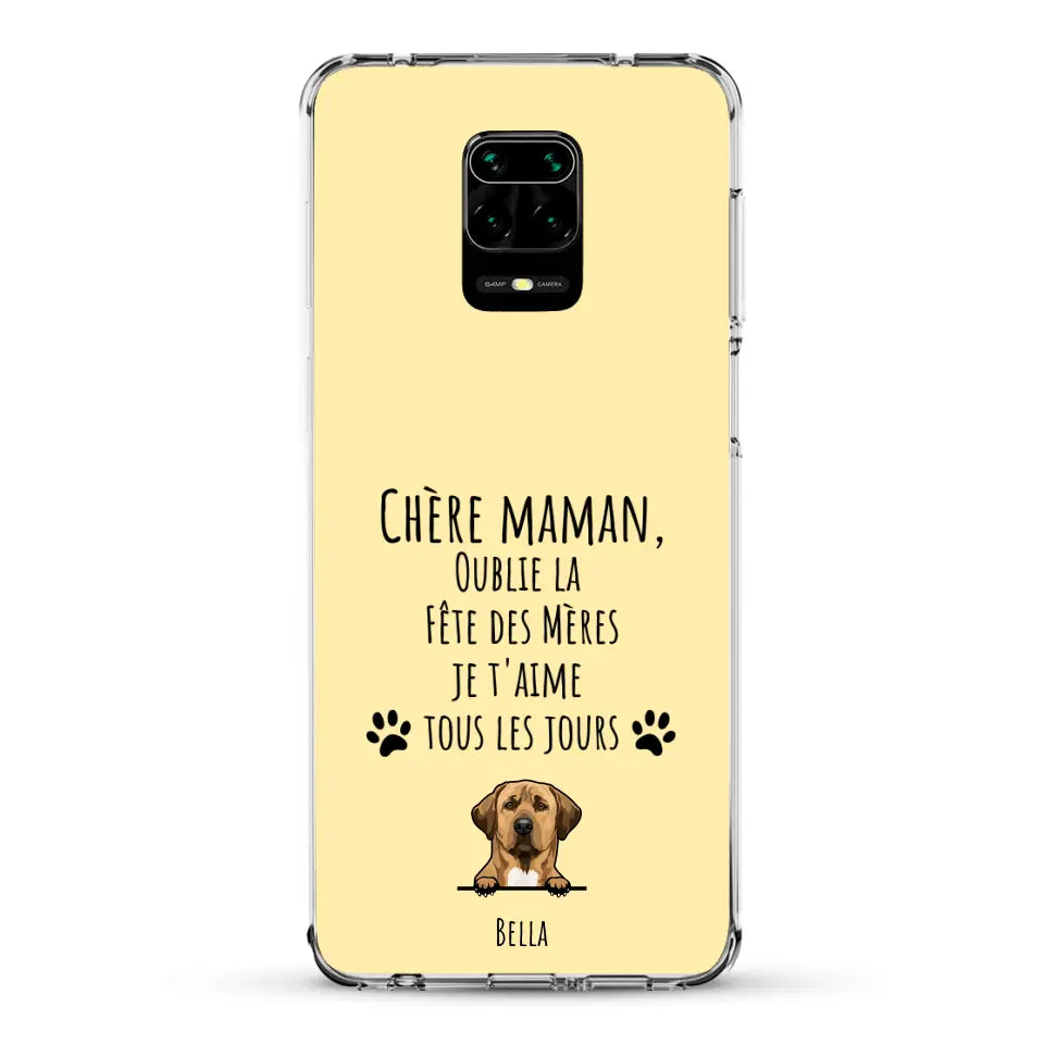 Oublie la Fête des Mères - Coque de téléphone personnalisée